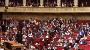 Assemblee nationale hemicycle Parlement